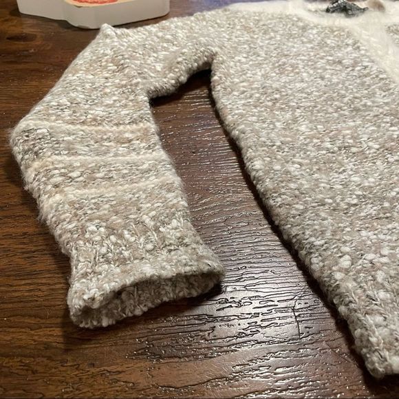 Vintage | “Spanner” Cream Heather Knit Sweater - Picture 5 of 13